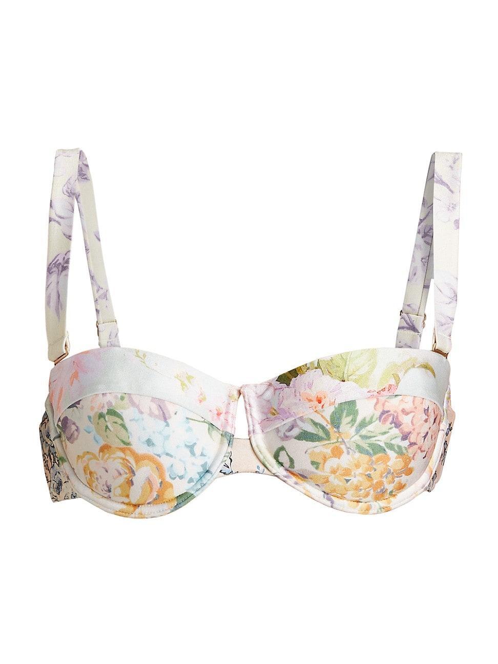 Womens Halliday Floral Balconette Bikini Top Product Image