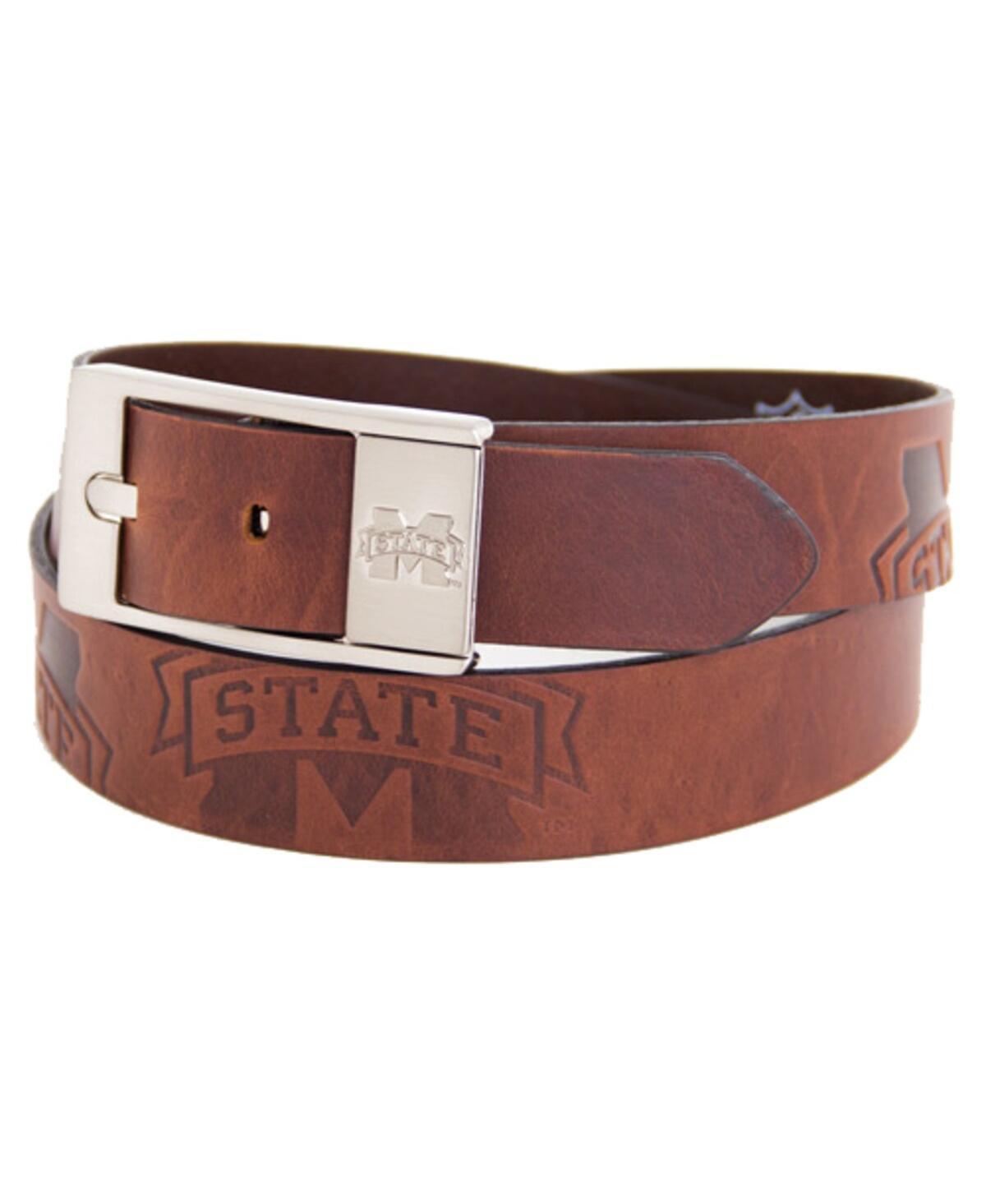 Mens Mississippi State Bulldogs Brandish Leather Belt Product Image