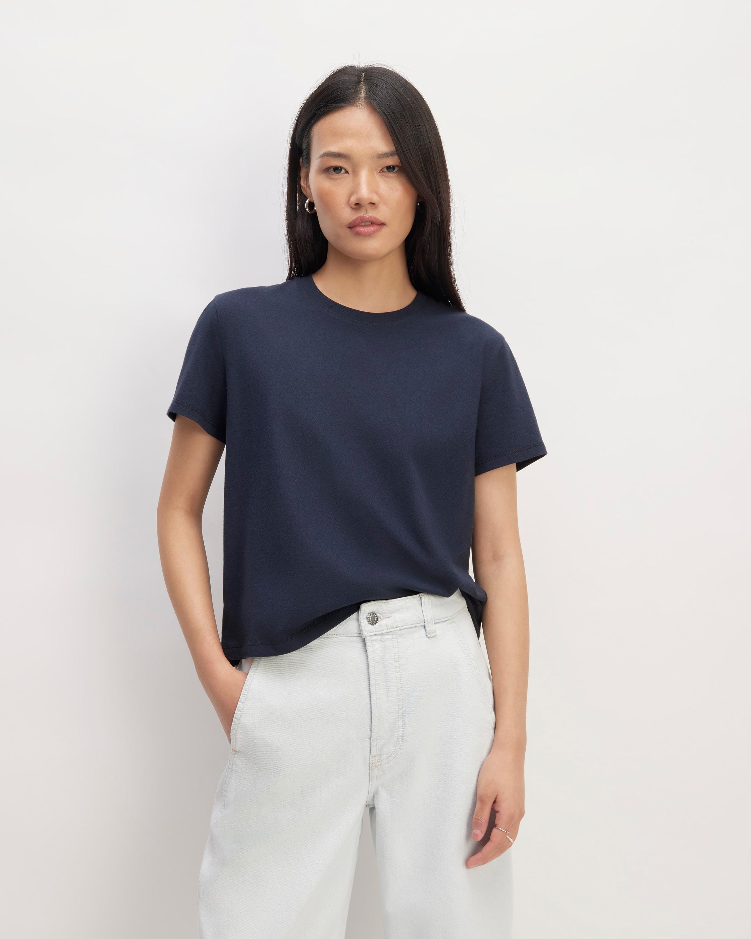 Womens Box-Cut T-Shirt in Essential Cotton by Everlane Product Image