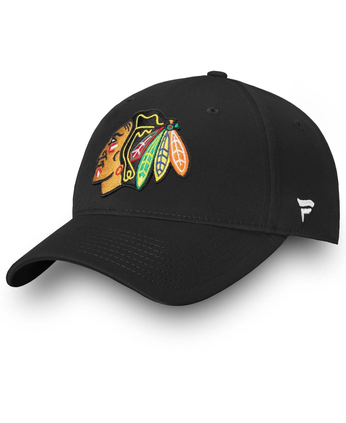 Mens Fanatics Branded Chicago hawks Core Adjustable Hat Product Image