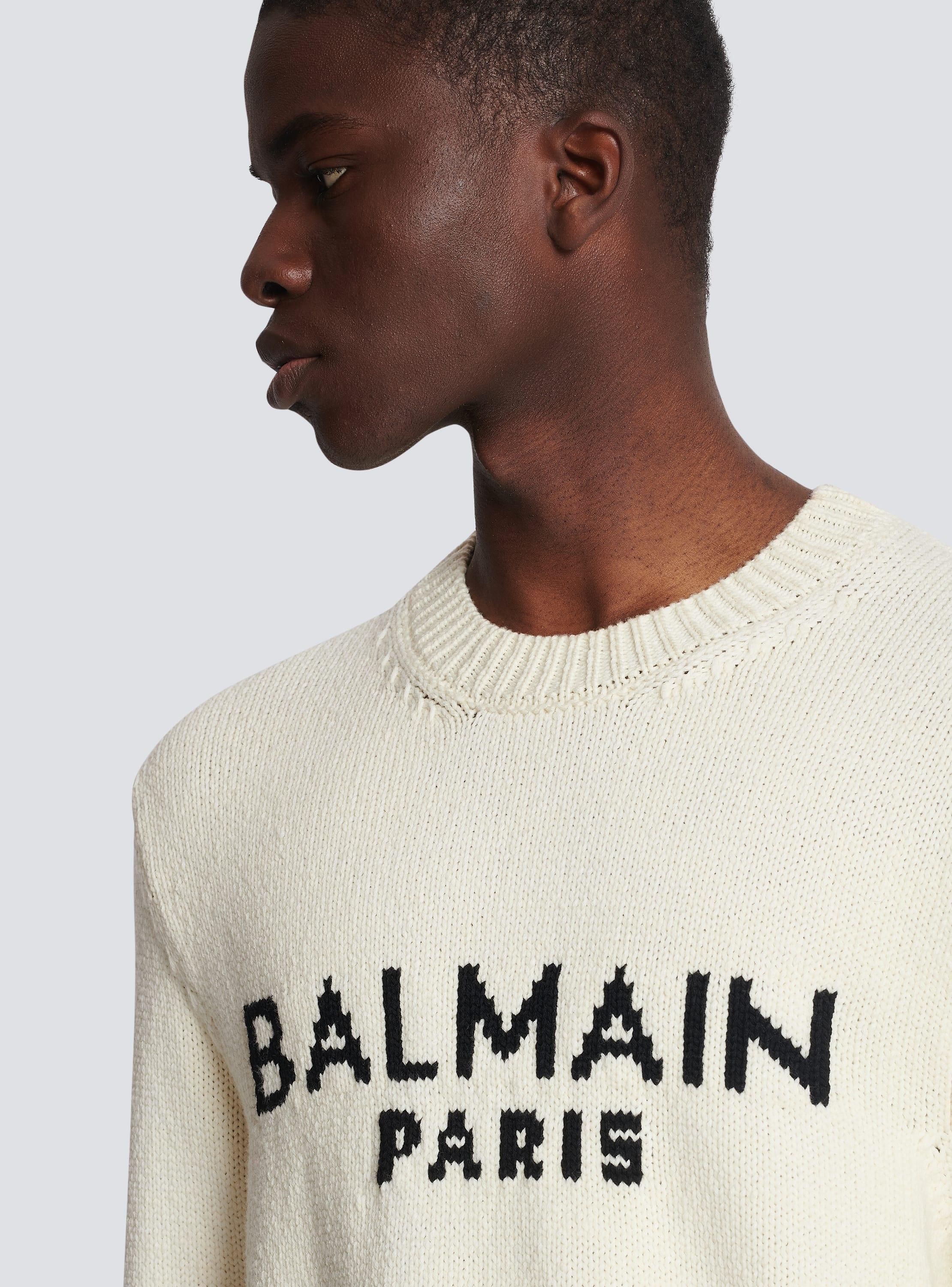 Balmain merino knit jumper Product Image