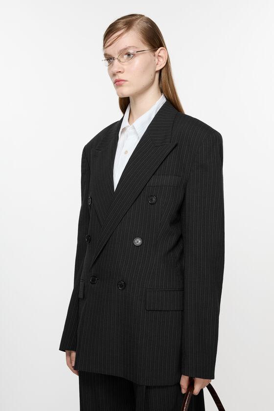 Double-breasted pinstripe jacket Product Image