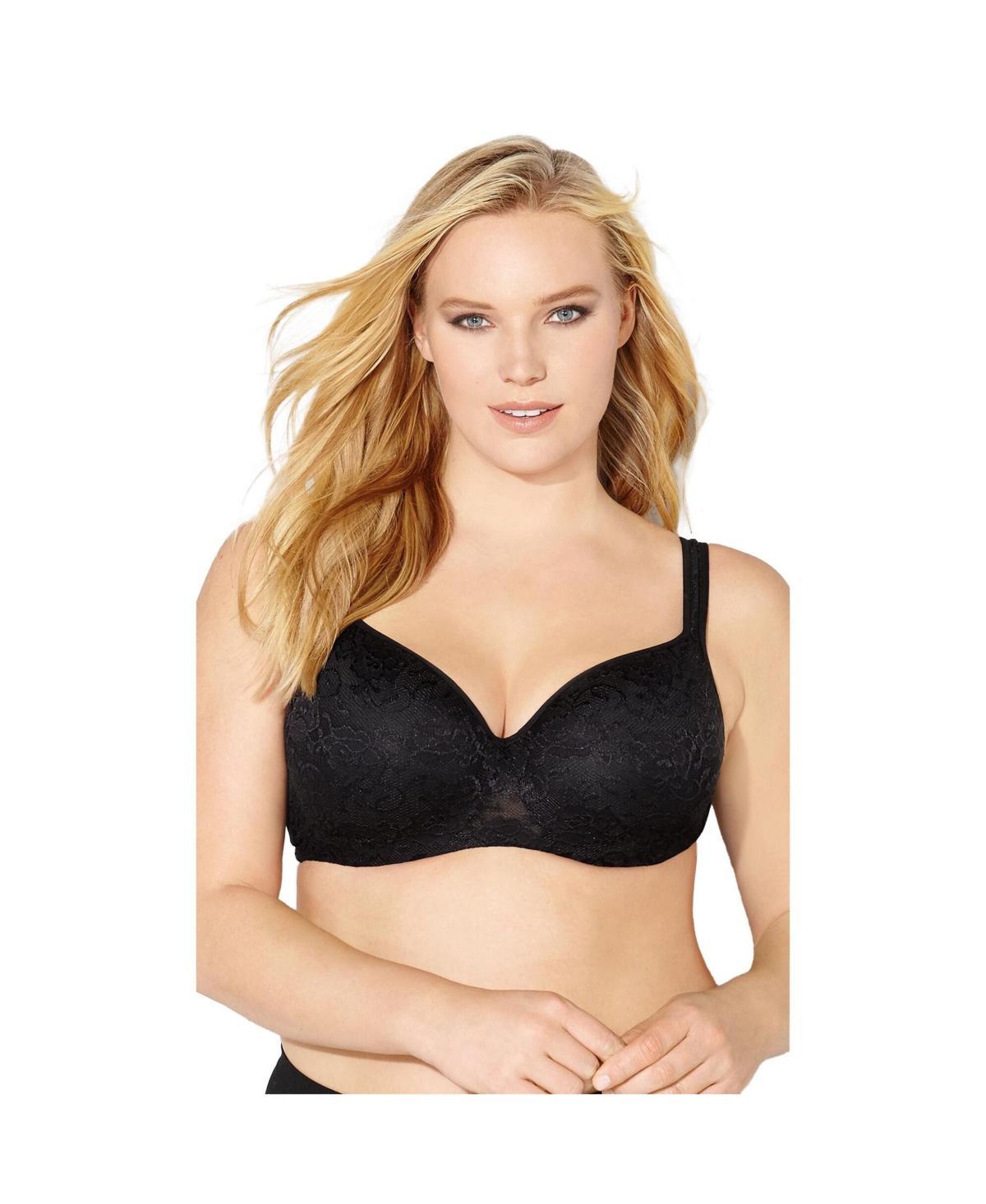 Avenue Womens Lace Balconette Underwire Bra Product Image