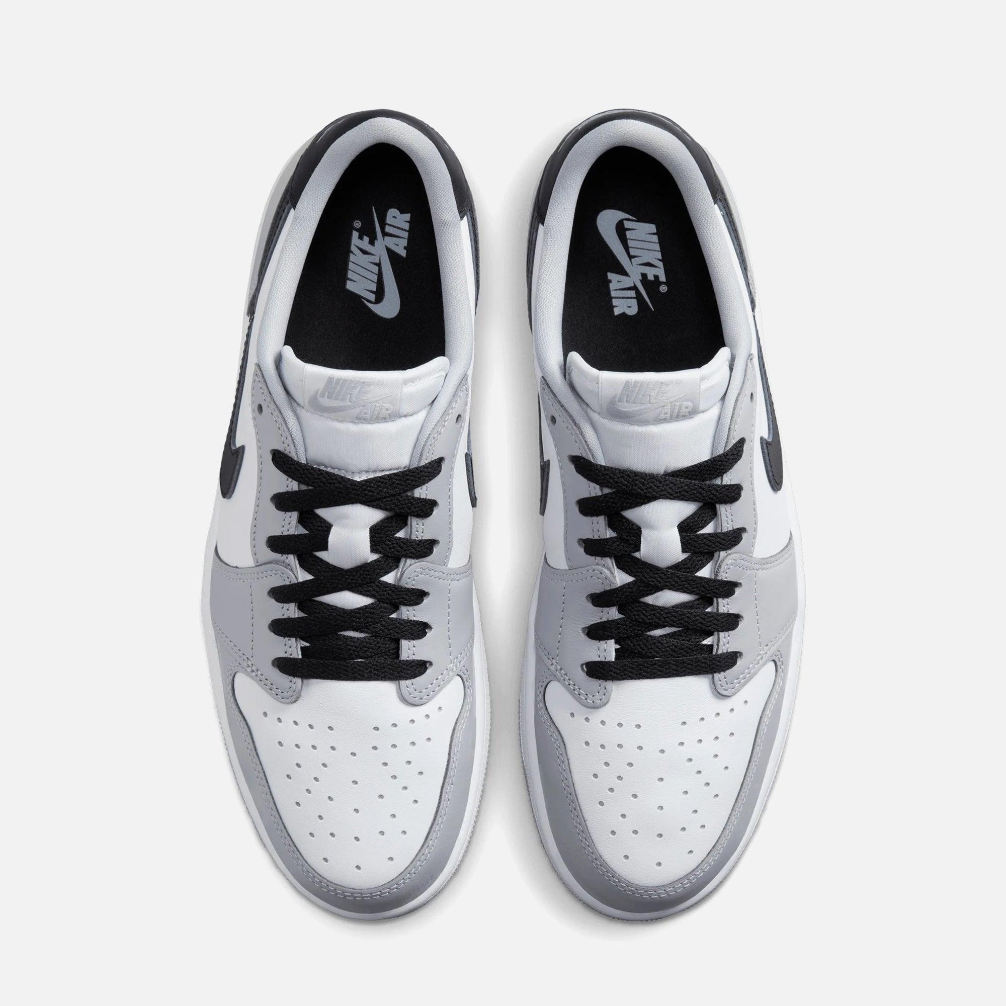 Nike Air Jordan 1 Low - White / Black / Wolf Grey Male Product Image