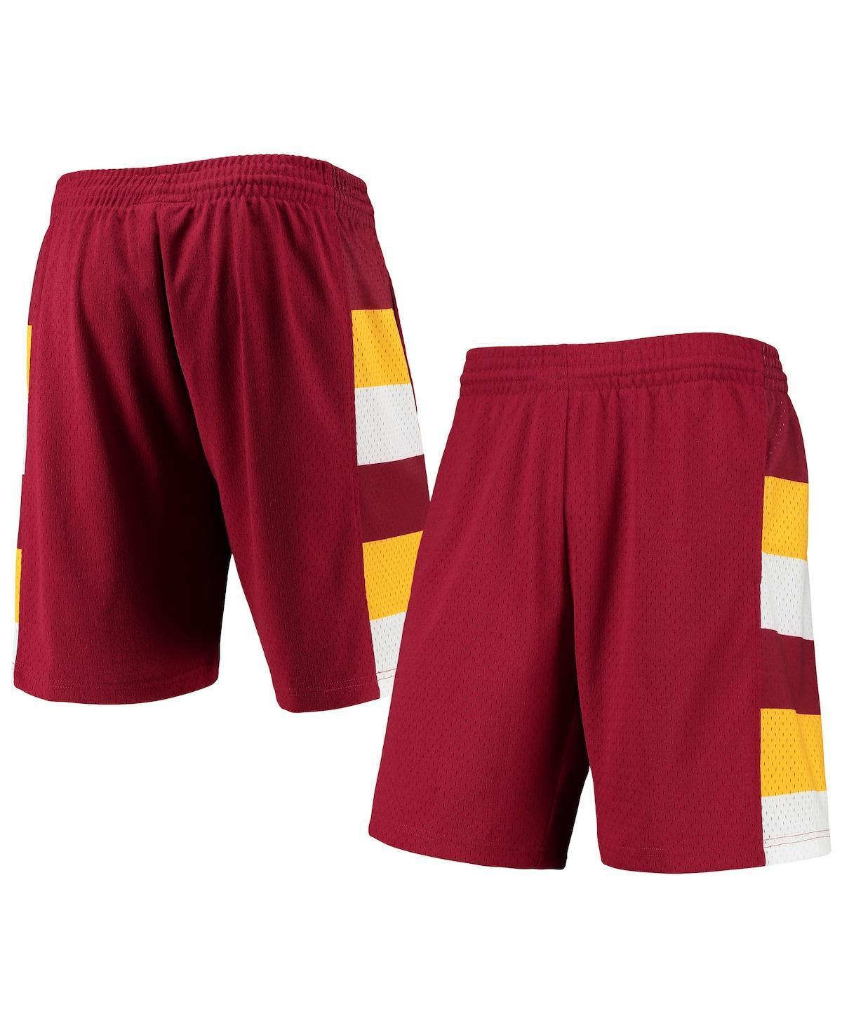 Mens Mitchell & Ness Wine Cleveland Cavaliers 1979-80 Hardwood Classics Swingman Shorts Product Image