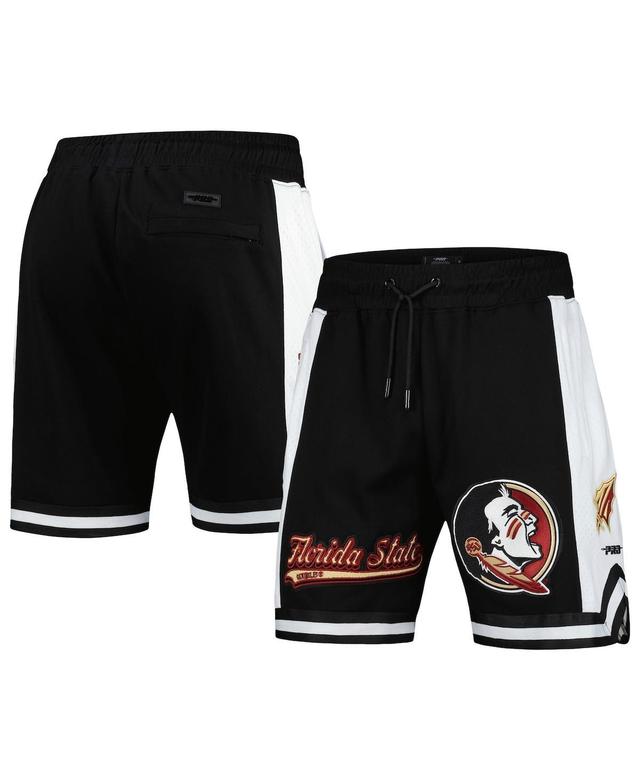 Pro Standard Mens Black Florida State Seminoles Script Tail Dk 2.0 Shorts Product Image