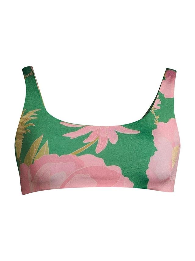 Womens Winter Garden Bikini Top Product Image