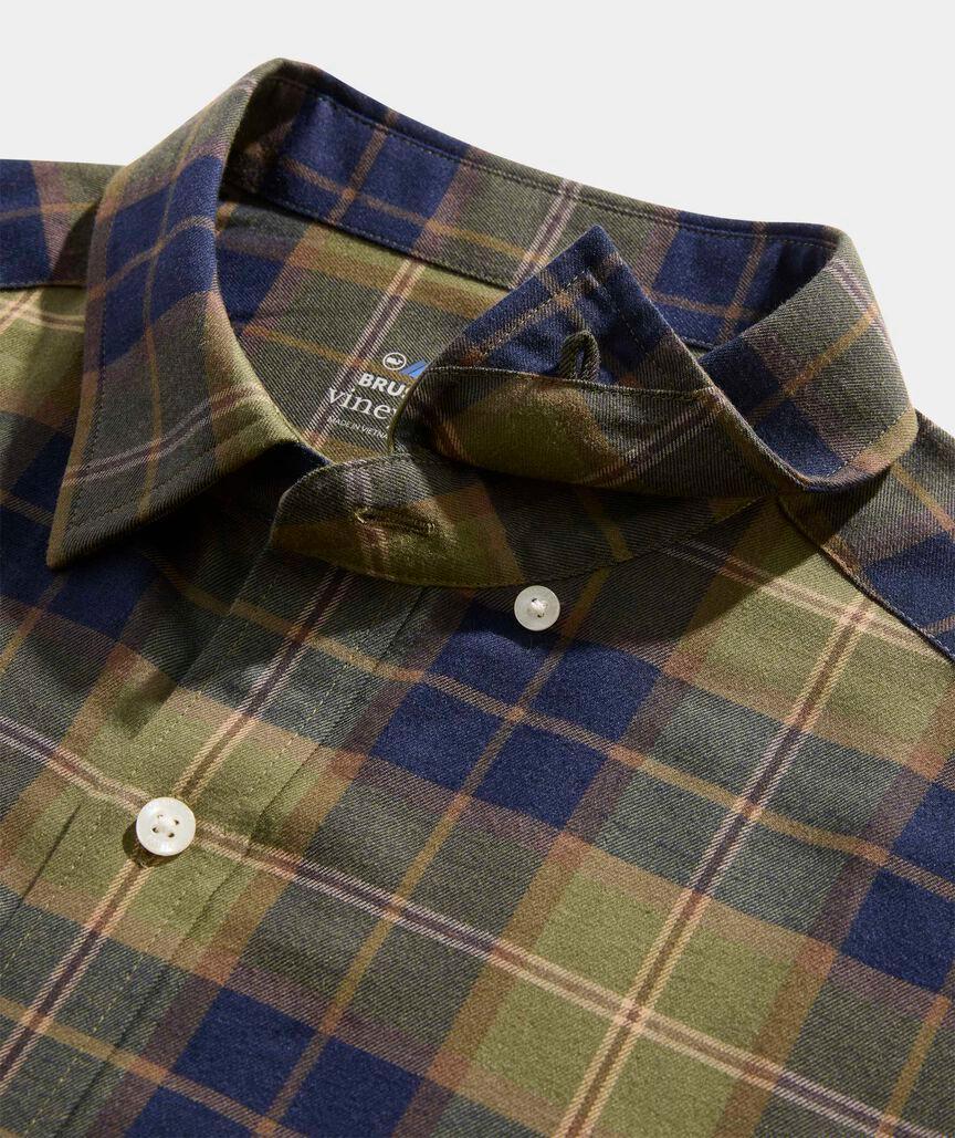 On-The-Go Brushed Twill Check Shirt Product Image