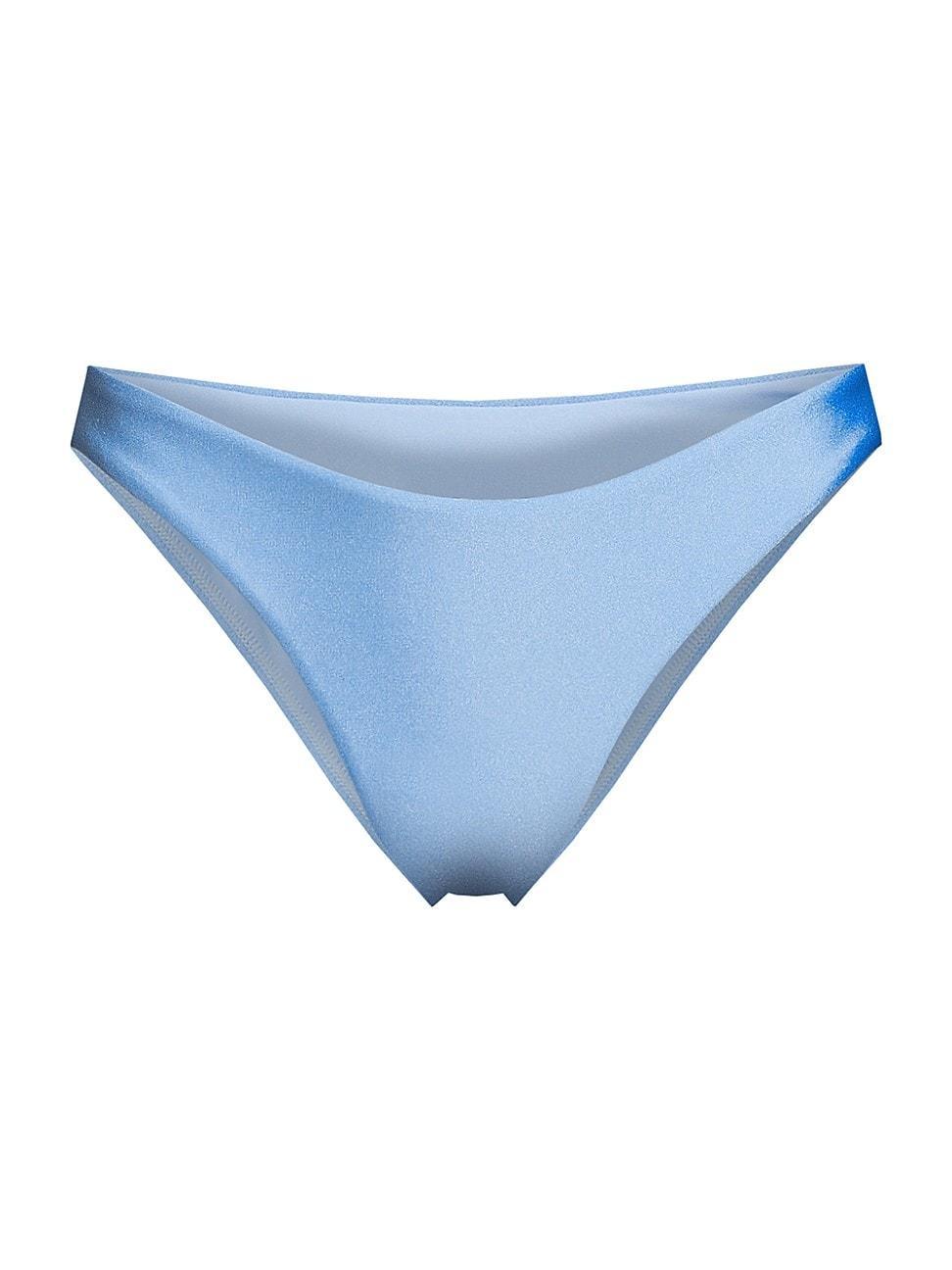 Womens Margot Gloss Bikini Bottoms Product Image