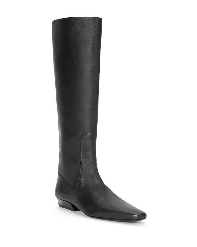 Womens Wally Flat Leather Boots Product Image