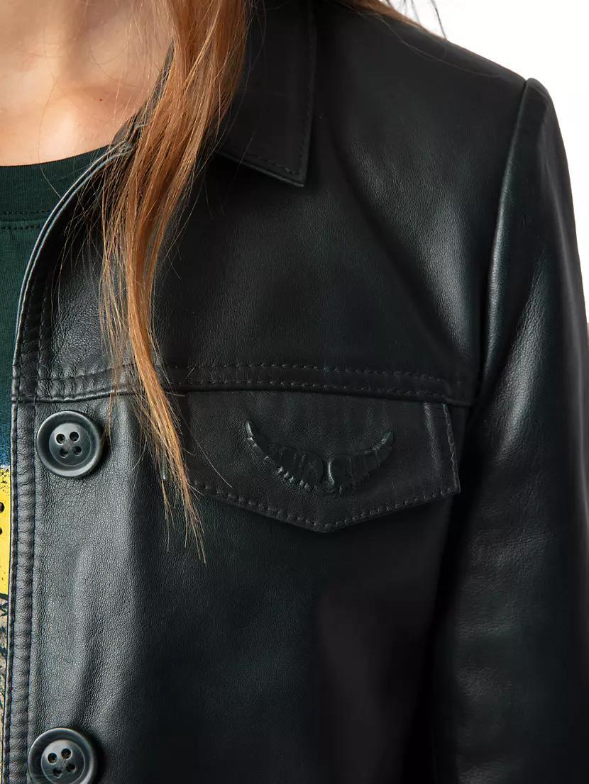 Liams Leather Jacket Product Image