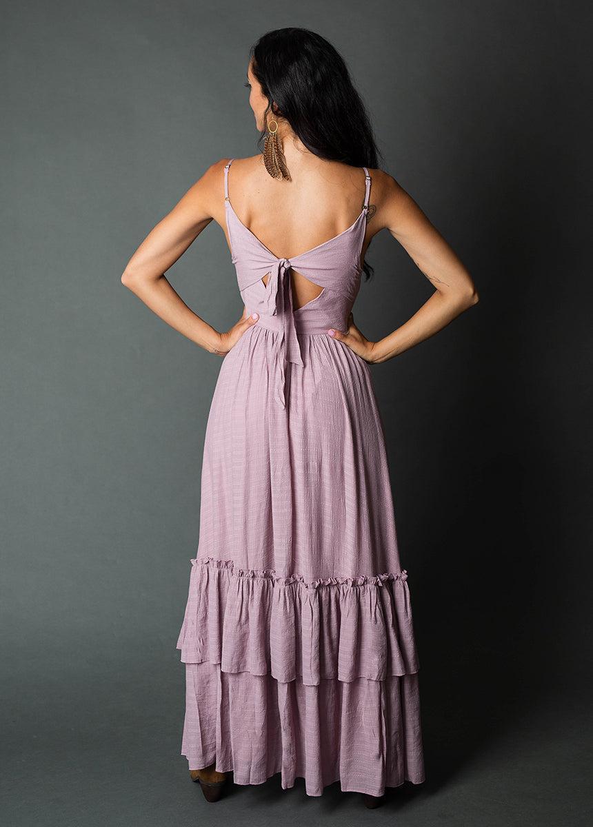 Everlie Dress in Lilac Product Image