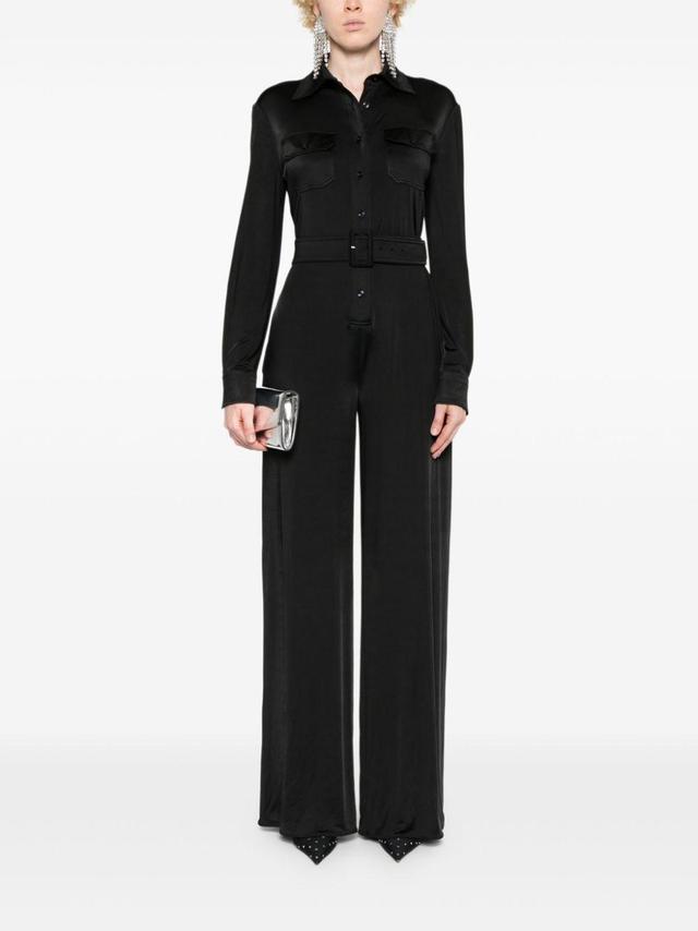 TOM FORD Jersey Jumpsuit In Schwarz Product Image