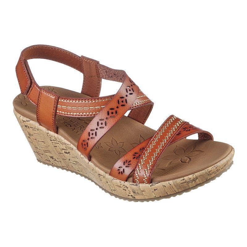 Skechers Womens Beverlee-Delicate Glow Wedge Sandal Product Image