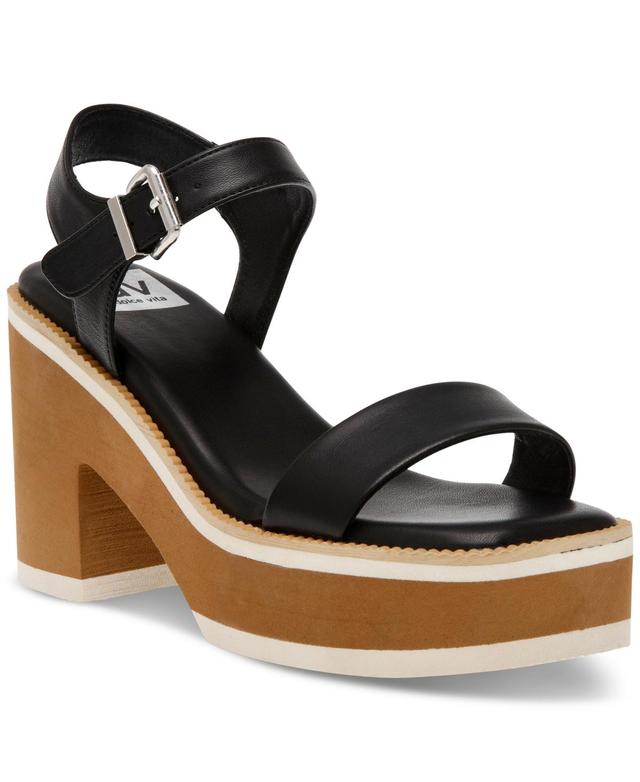 DV by Dolce Vita Nelson Womens Black Sandal 7.5 M Product Image