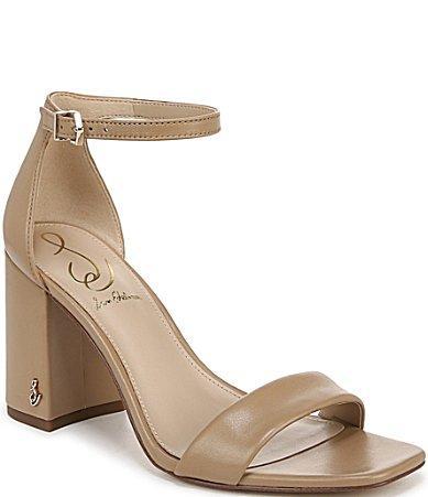 Sam Edelman Womens Daniella Two-Piece Block-Heel Sandals Womens Shoes Product Image