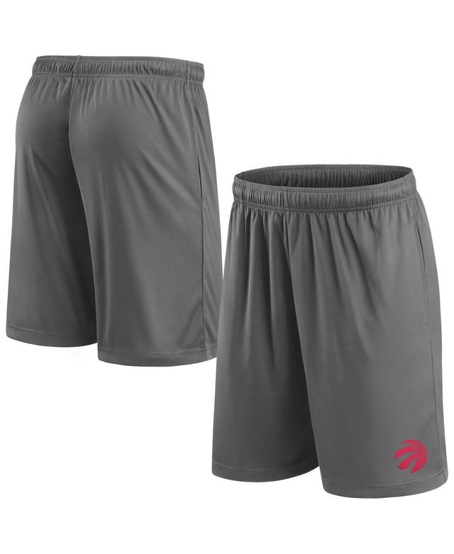 Mens Fanatics Branded Gray Toronto Raptors Shorts Product Image