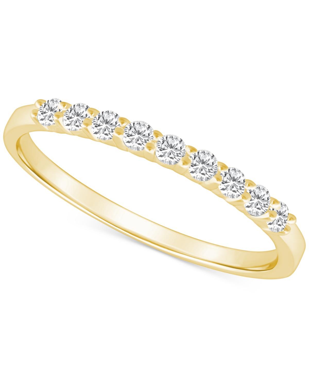 Diamond Wedding Band (1/4 ct. t.w.) in 14k Gold Product Image