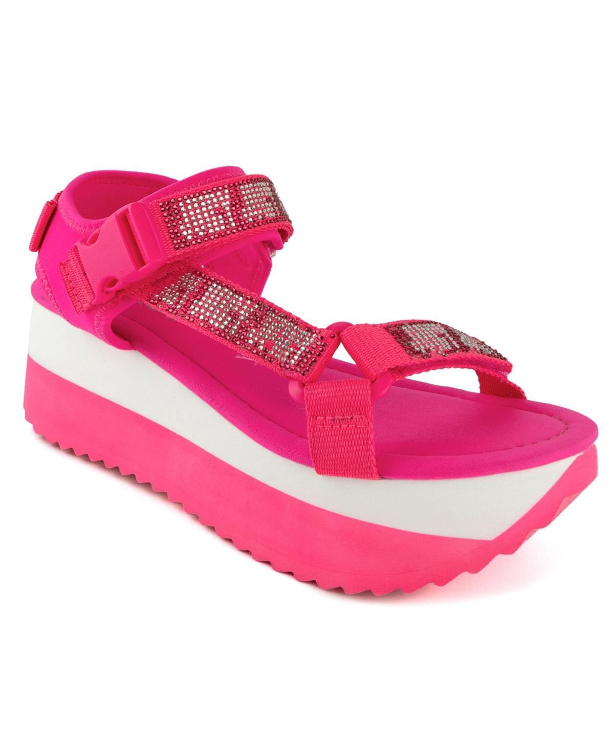 Juicy Couture Womens Izora Flatform Sandals Product Image