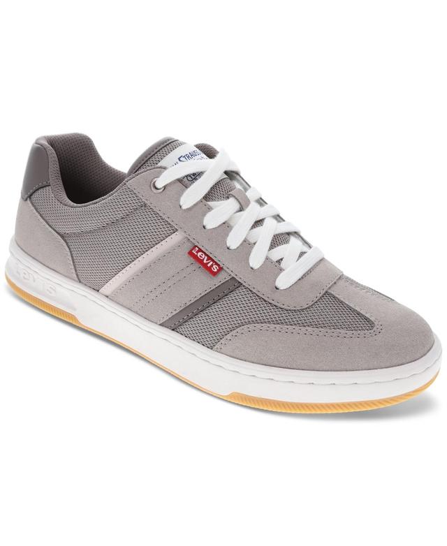 Levis Zane Mens Sneakers Gray Grey Product Image