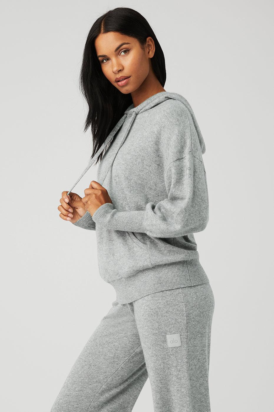 Cashmere Jet Set Hoodie - Dove Grey Heather Product Image