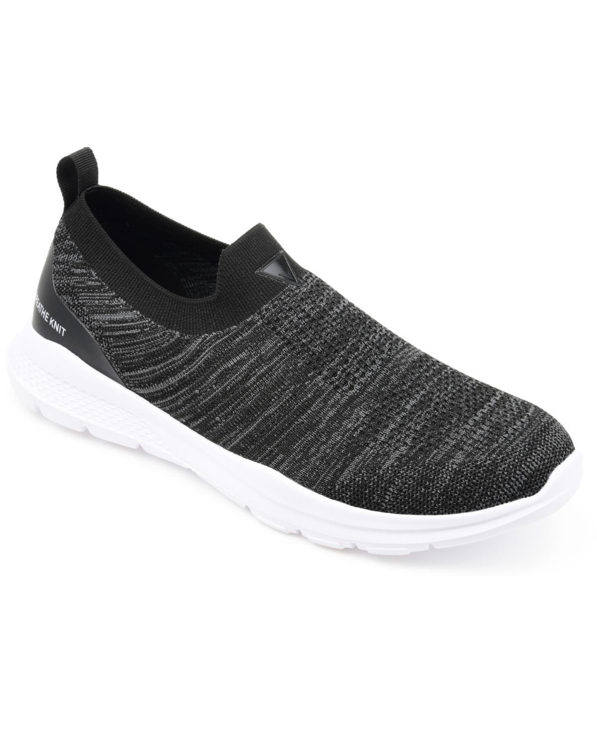 Vance Co. Mens Pierce Casual Slip-On Knit Walking Sneakers Product Image