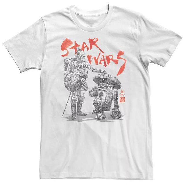 Big & Tall Star Wars: Visions Samurai Droids Tee, Mens Product Image