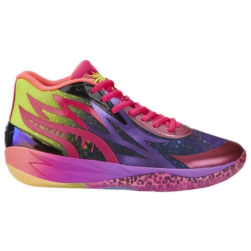 PUMA Mens PUMA MB.02 Be You - Mens Basketball Shoes Multi/Purple Product Image