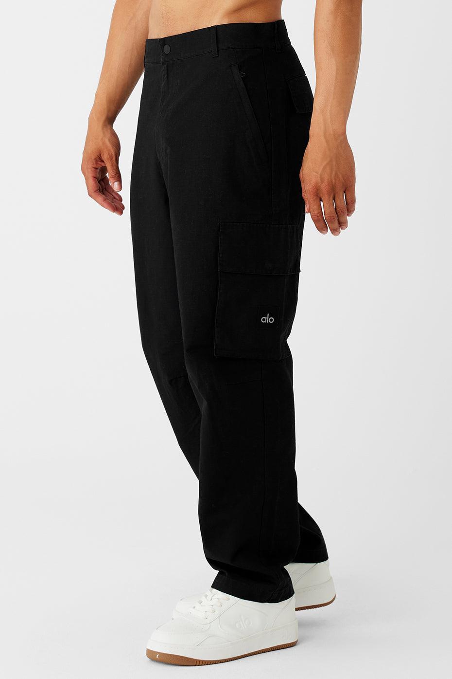 Cargo Ripstop Trouser - Black Male Product Image