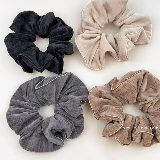 Plain Velvet Scrunchie Product Image