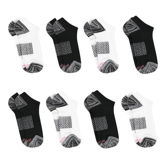 Womens Hanes Ultimate Cool Comfort 8-Pack Breathable Lowcut Socks HWUBN8 Product Image