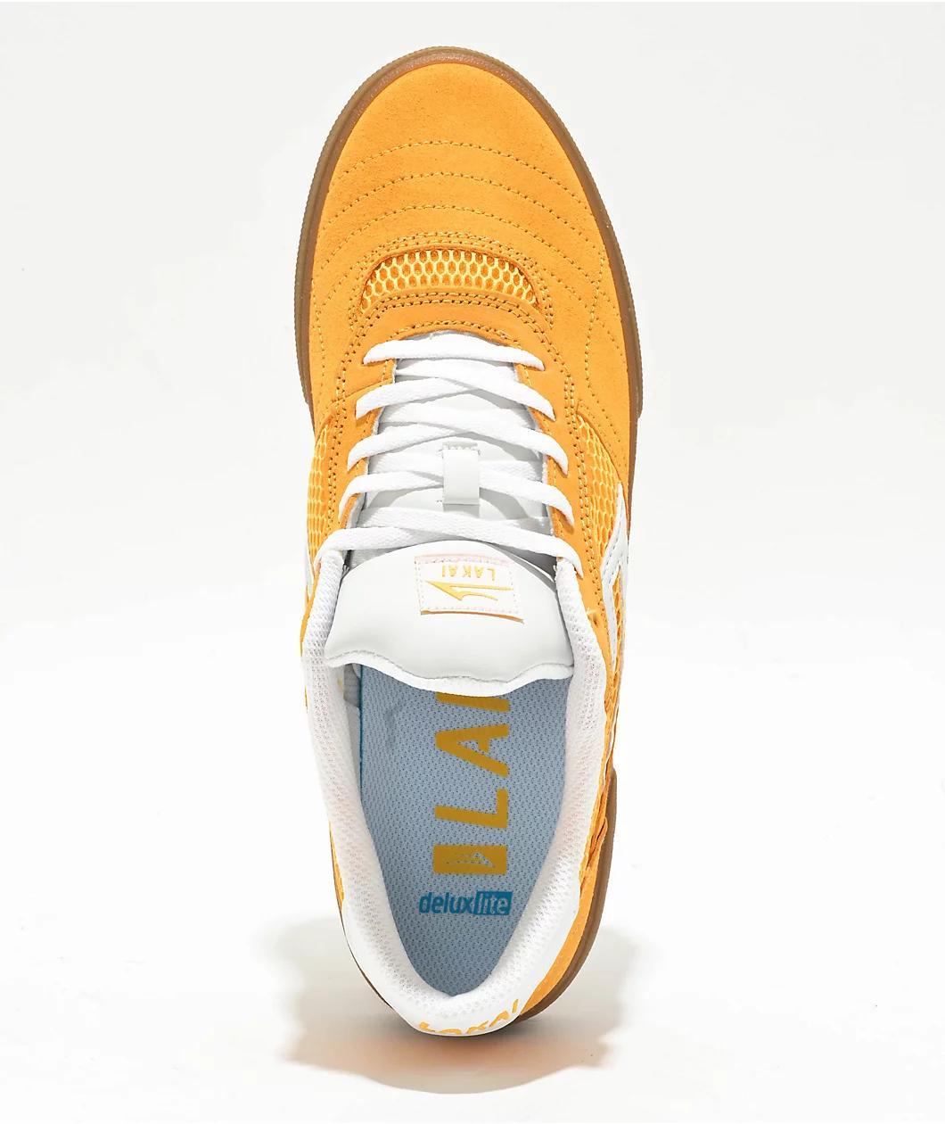 Lakai Cambridge Gold & Gum Skate Shoes Product Image