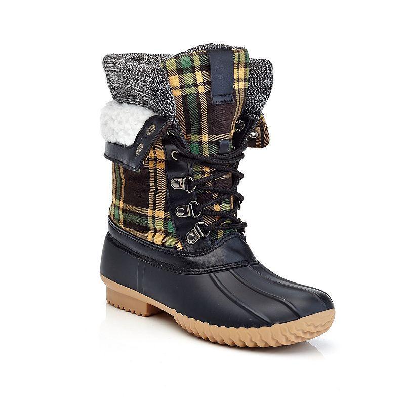 Henry Ferrera Mission 26 Plaid Womens Water-Resistant Winter Boots Product Image