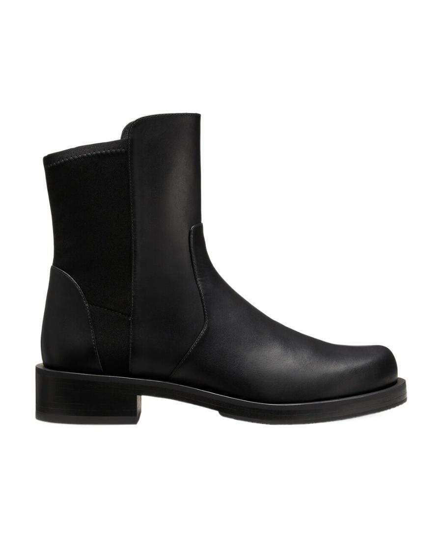 STUART WEITZMAN 35mm Ankle-length Leather Boots In Black Product Image