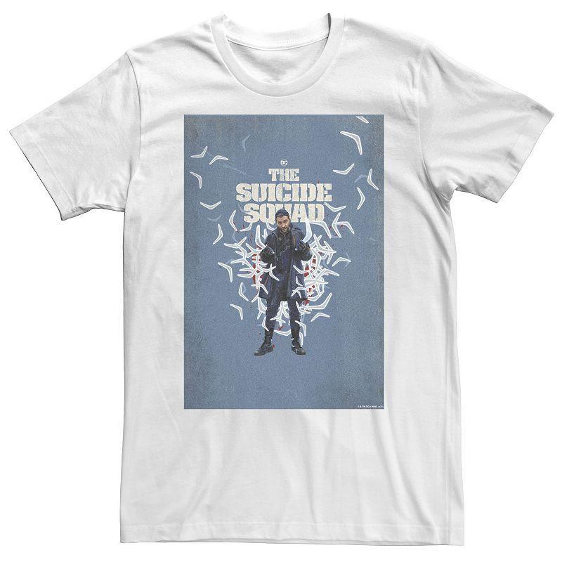 Big & Tall DC Comics The Suicide Squad Captain Boomerang Poster Tee, Mens Product Image