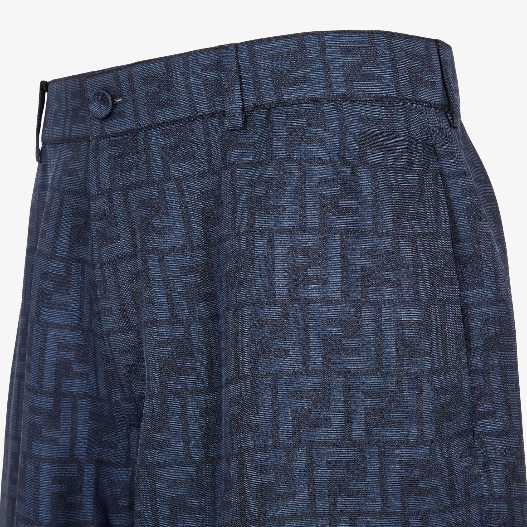 BermudasBlue FF Labyrinth jacquard shorts Product Image