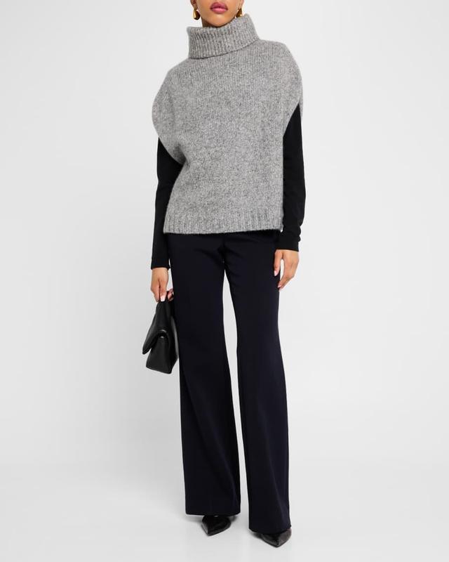 Cashmere-Silk Turtleneck Sweater Product Image