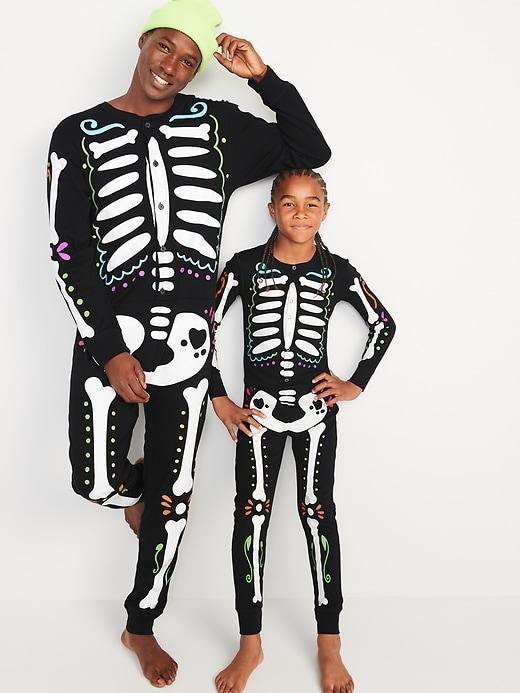 Matching Halloween One-Piece Pajamas Product Image