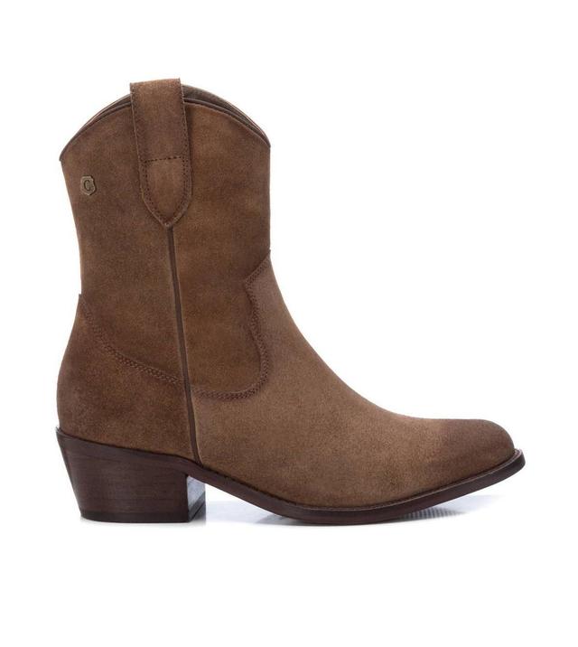 Womens Italian Western Suede Booties Carmela Collection By Xti Product Image