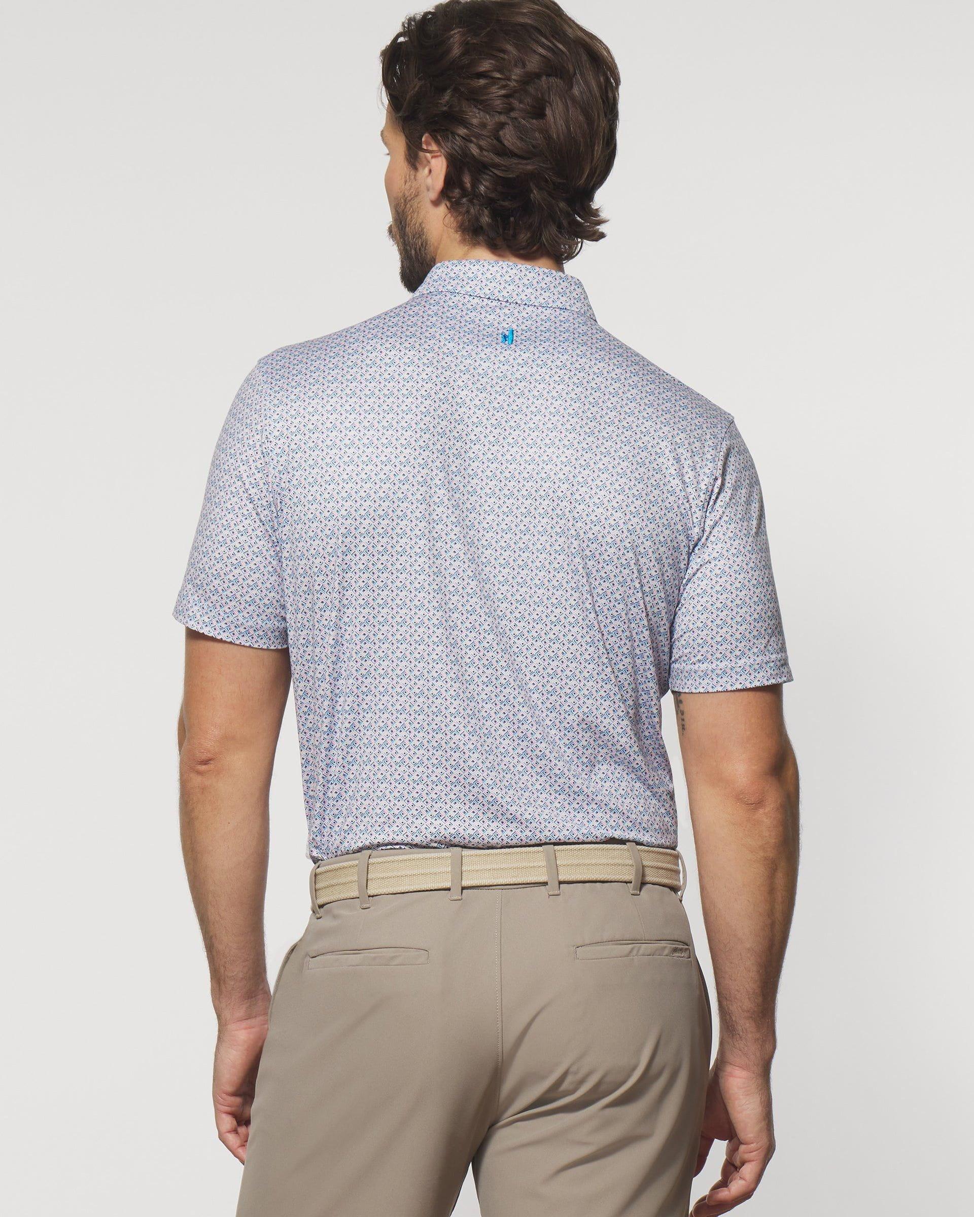 Flint Printed Featherweight Performance Polo Male Product Image