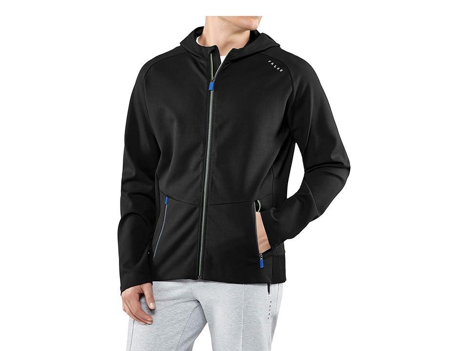 Falke Coach Jacket (Black) Men's Clothing Product Image