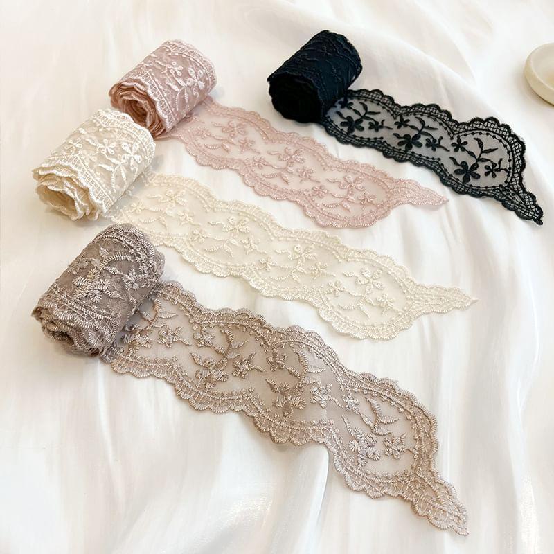 Lace Narrow Scarf Hair Tie Product Image