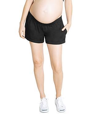 Ingrid & Isabel Elastic Waist Maternity Shorts Product Image