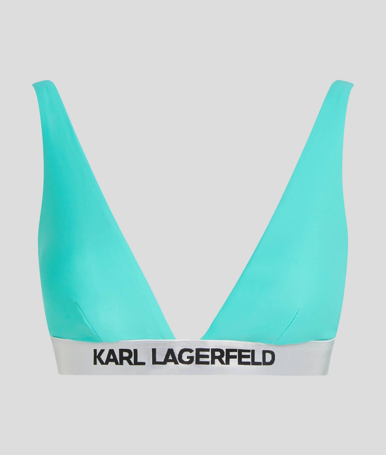 KARL LOGO TRIANGLE BIKINI TOP Product Image