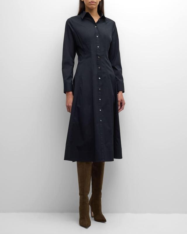 Goldie Midi Shirtdress Product Image