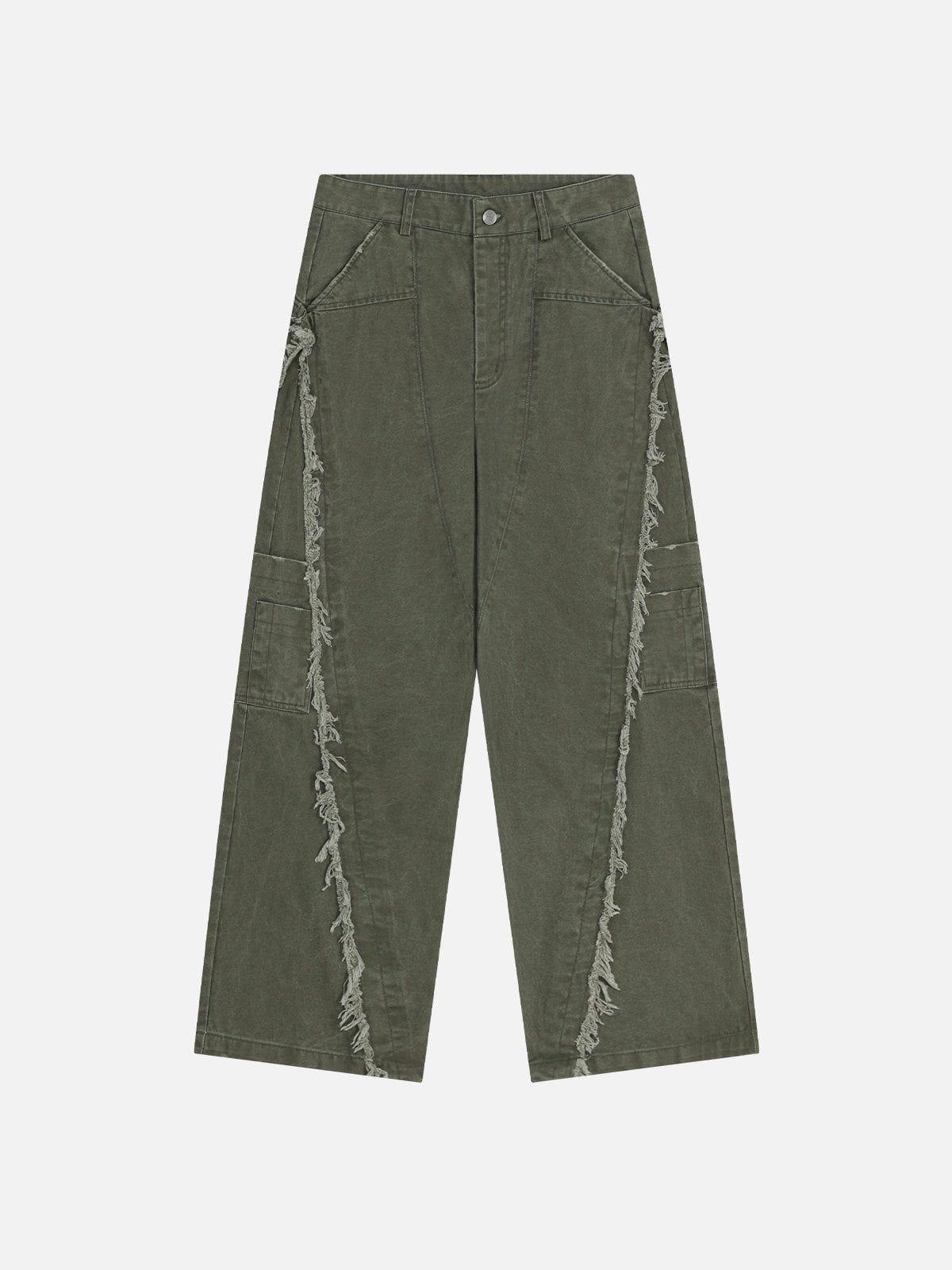 Aelfric Eden Fringe Baggy Cargo Pants Product Image