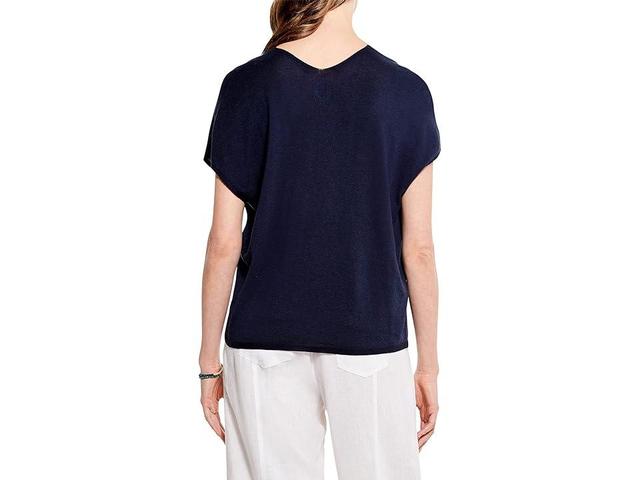 NIC+ZOE Relaxed V-Neck Knit Top Product Image