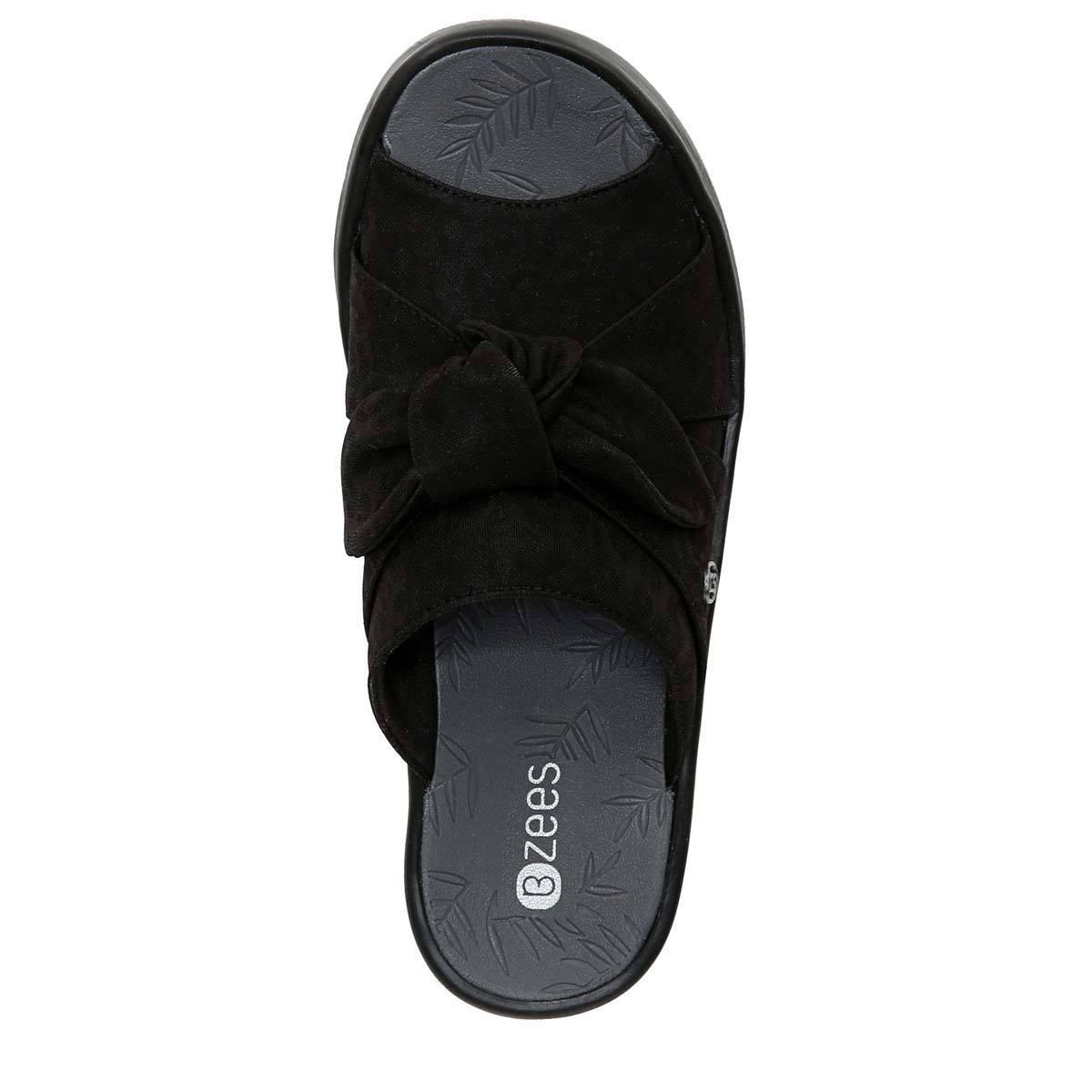 BZees Smile Wedge Slide Sandal Product Image