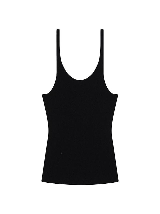 Womens Crepe Scoopneck Tank Product Image