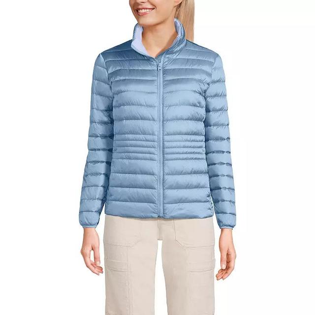 Petite Lands End Wanderweight Down Puffer Jacket, Womens Product Image